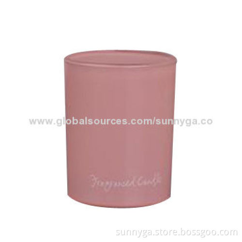New Arrive Glass Candle Holder with 85mL Capacity